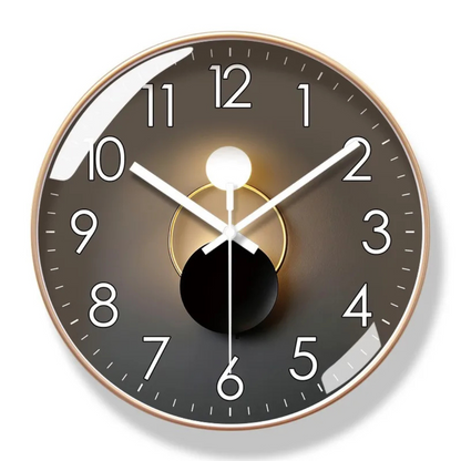 Modern Wall Clock – Unique Design with Silent Quartz Movement 0