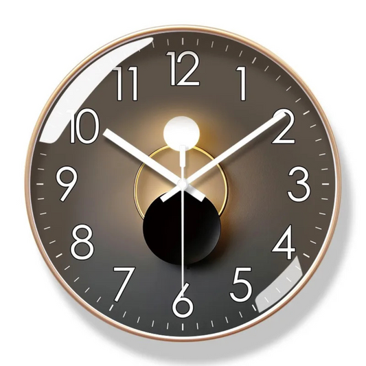 Modern Wall Clock – Unique Design with Silent Quartz Movement 0
