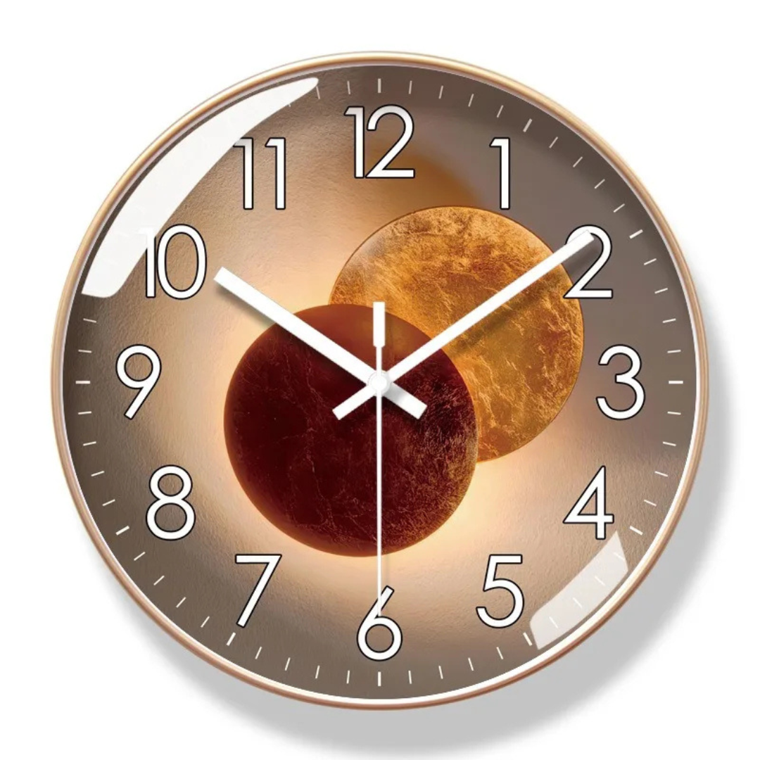 Modern Wall Clock – Unique Design with Silent Quartz Movement 4