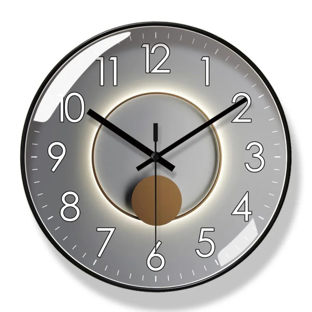 Modern Wall Clock – Unique Design with Silent Quartz Movement 7