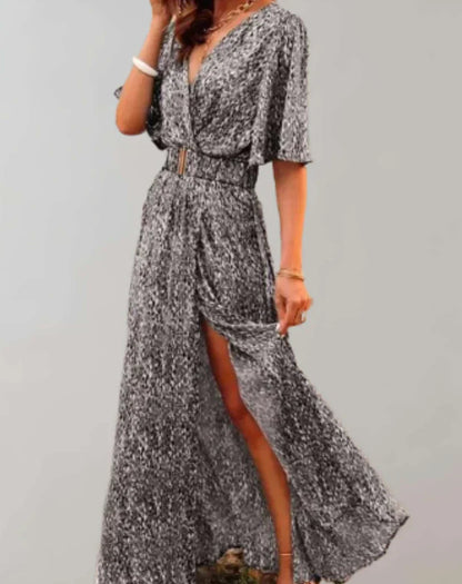 Women's Casual Soft Fabric Maxi Dress with Relaxed Fit