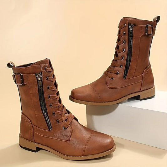 Orthopedic Women Boots Comfortable Slip On Side Zip 1