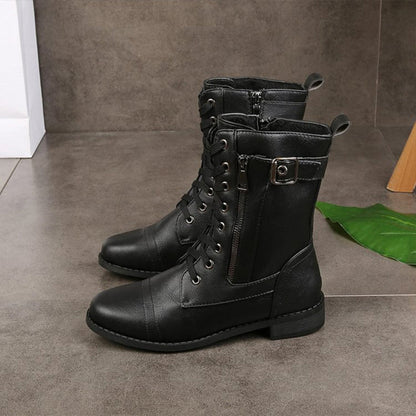 Orthopedic Women Boots Comfortable Slip On Side Zip 16