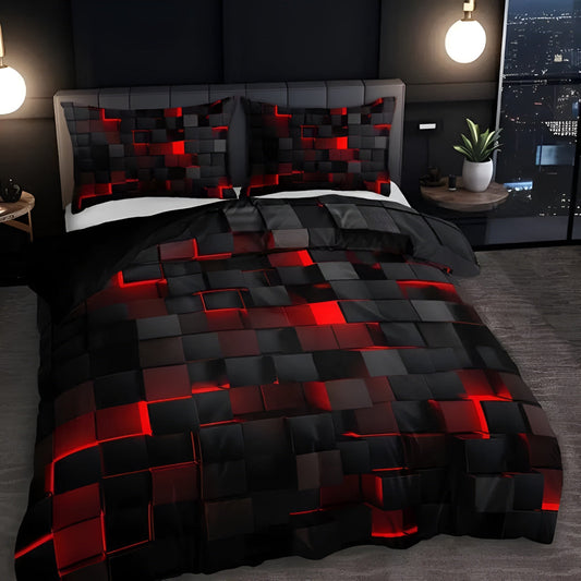 Quilt Cover Set Bedding 3 Piece Queen Size