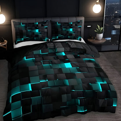 Quilt Cover Set Bedding 3 Piece Queen Size