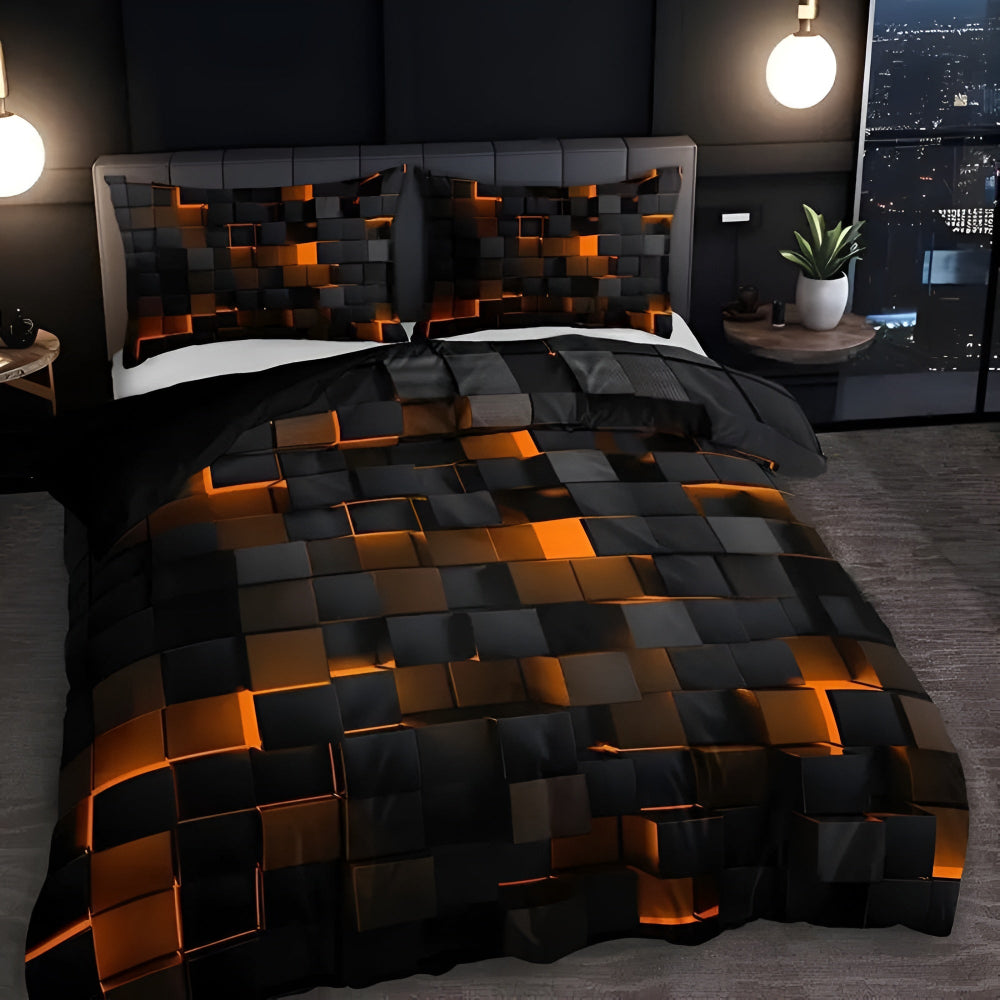 Quilt Cover Set Bedding 3 Piece Queen Size