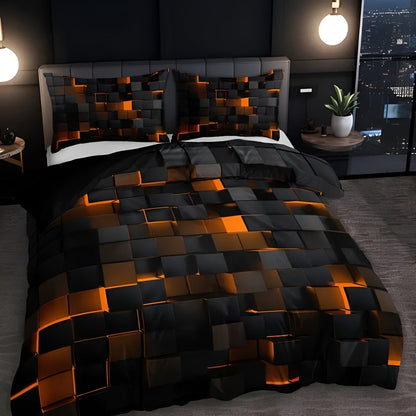 Quilt Cover Set Bedding 3 Piece Queen Size