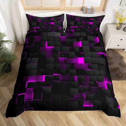 Quilt Cover Set Bedding 3 Piece Queen Size