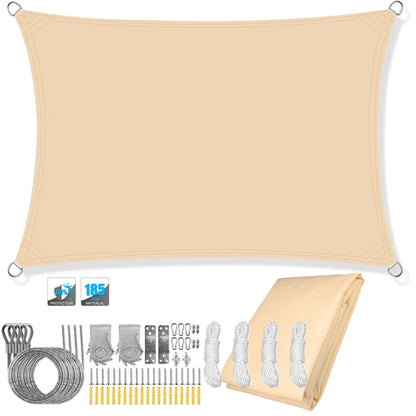 Rectangular Sun Shade Sail – UV Protection for Outdoor Spaces 10