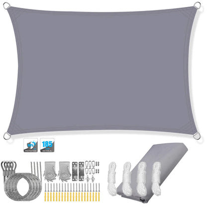 Rectangular Sun Shade Sail – UV Protection for Outdoor Spaces 9