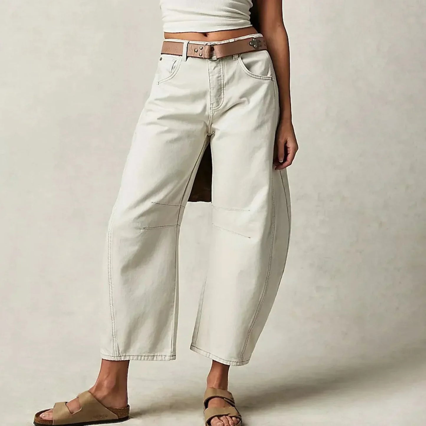 Women's Classic Wide-Leg Denim Baggy Jeans | Perfect for Casual Days