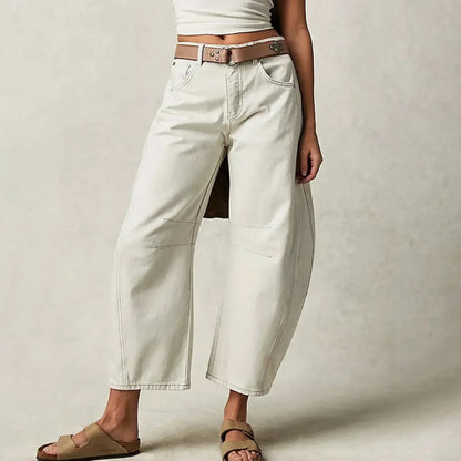 Women's Classic Wide-Leg Denim Baggy Jeans | Perfect for Casual Days
