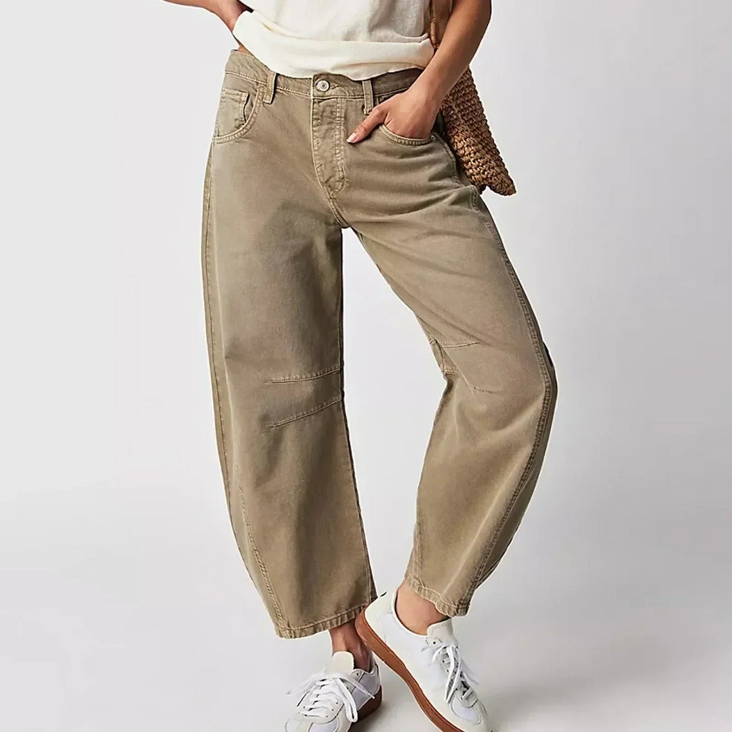 Women's Classic Wide-Leg Denim Baggy Jeans | Perfect for Casual Days
