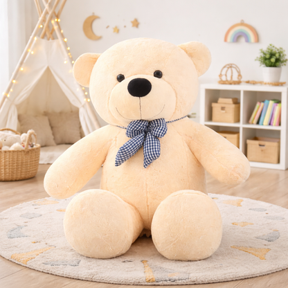 Plush Teddy Bear 4 Foot Giant Stuffed Animal Gift Toy