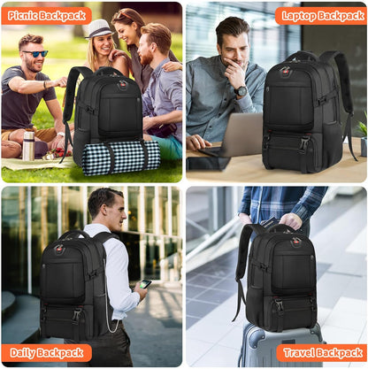 Travel Backpack – Insulated Compartment with USB Charging Port 4