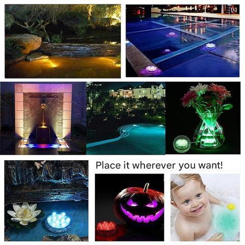 Underwater Pond Lights – Remote-Controlled LED Lighting Solution 7
