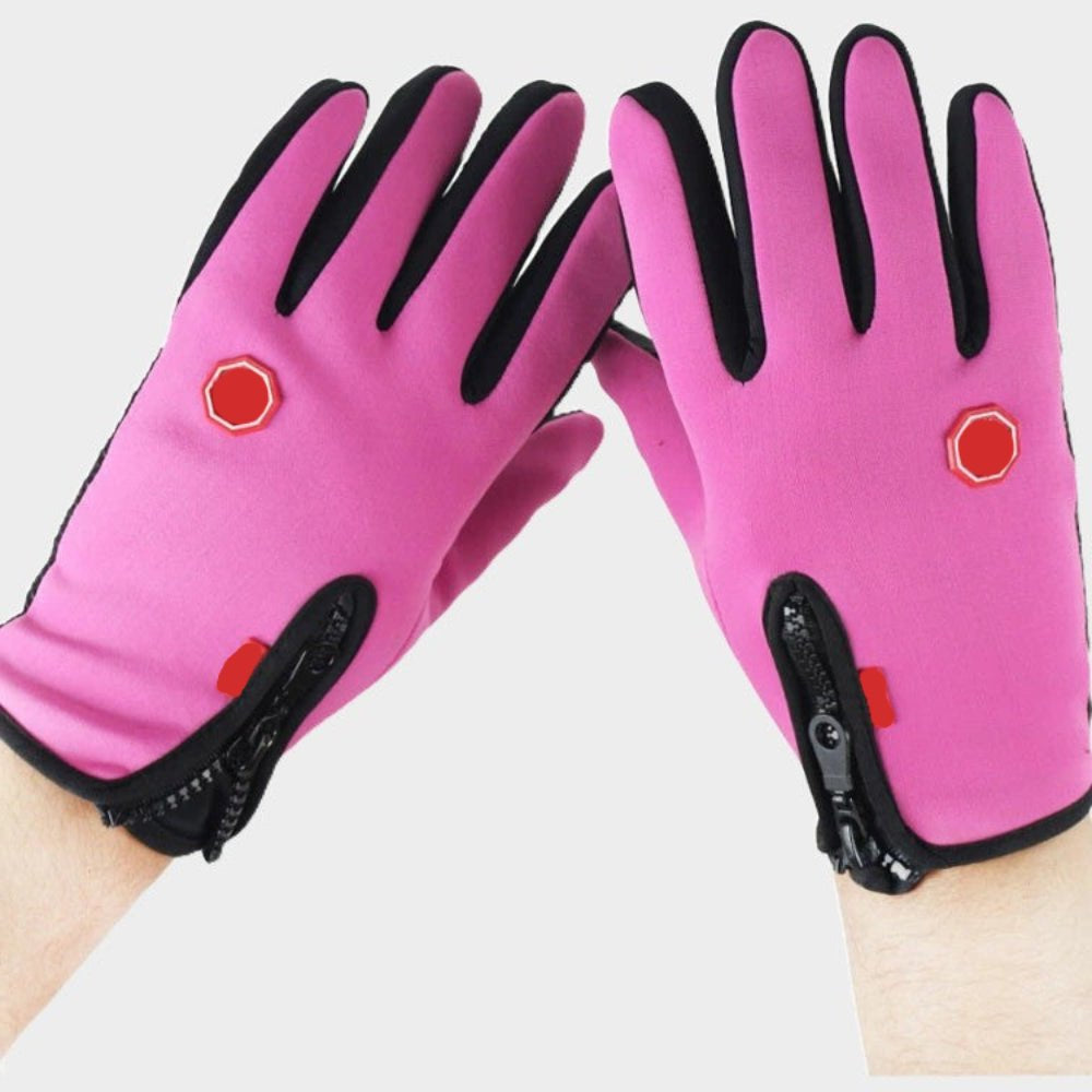 Unisex Heated Waterproof Touchscreen Thermal Ski Gloves 14