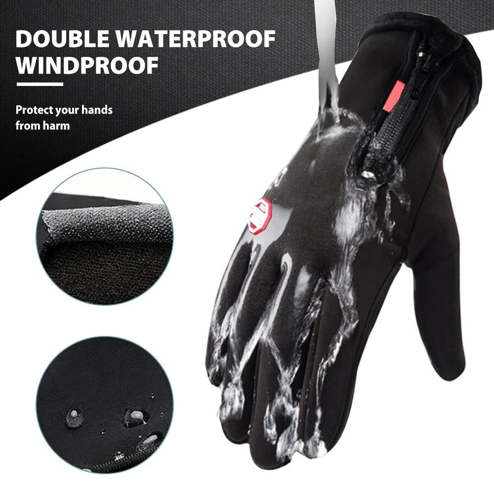 Unisex Heated Waterproof Touchscreen Thermal Ski Gloves 5