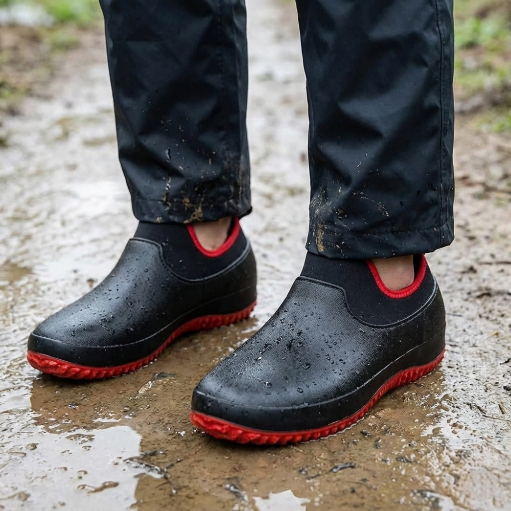 Unisex Waterproof Slip On Work Shoes 1