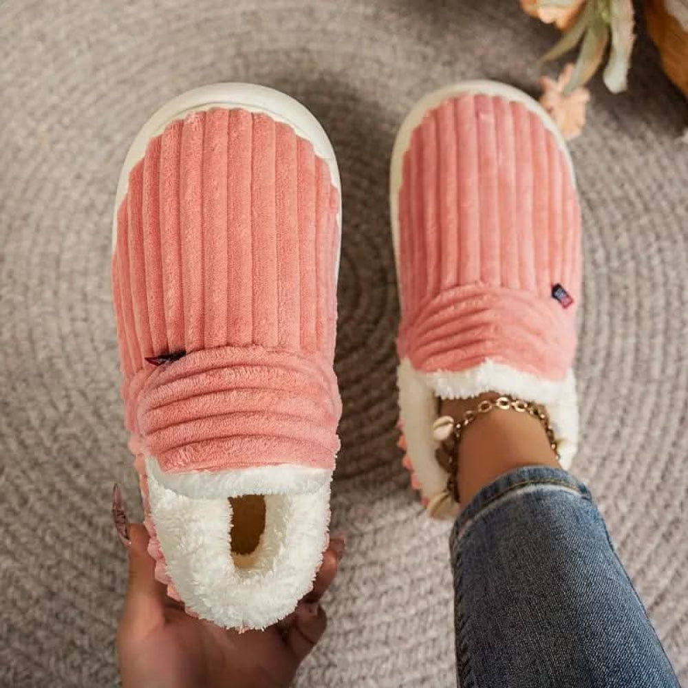 Unisex Winter Slippers Comfort Non Slip Warm Shoes 10