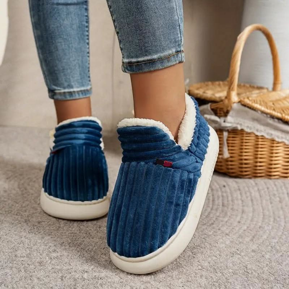 Unisex Winter Slippers Comfort Non Slip Warm Shoes 11