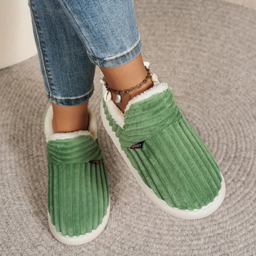 Unisex Winter Slippers Comfort Non Slip Warm Shoes 2