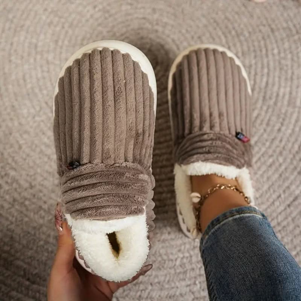 Unisex Winter Slippers Comfort Non Slip Warm Shoes 5