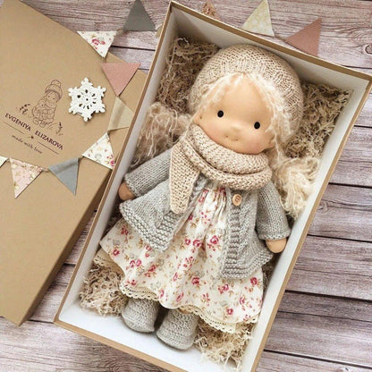 Waldorf Cuddle Doll – Handcrafted Soft Play Companion 5