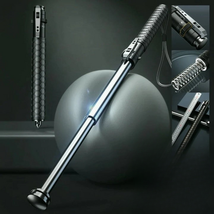 Walking Stick Self Defense Automatic Spring Loaded Cane 1