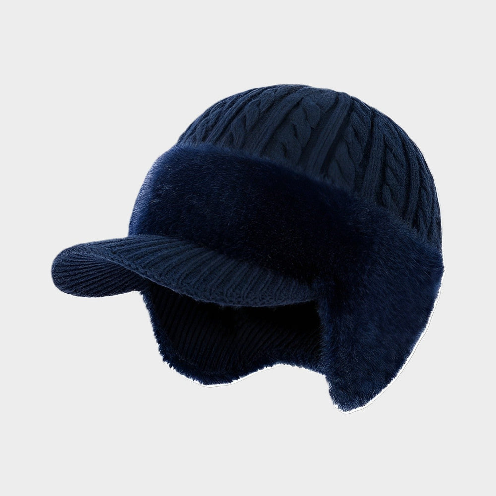 Winter Trapper Hat Ear Protection Warm Wool Lining 13