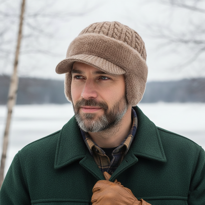 Winter Trapper Hat Ear Protection Warm Wool Lining 8