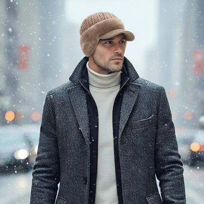 Winter Trapper Hat Ear Protection Warm Wool Lining 9