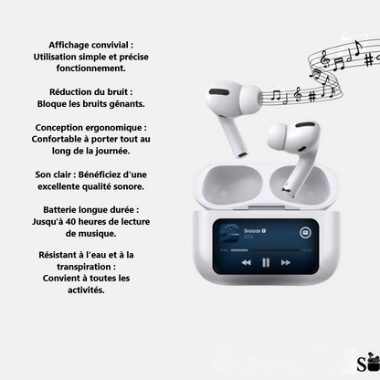 Wireless Earbuds – Touchscreen with Advanced Sound Features 4