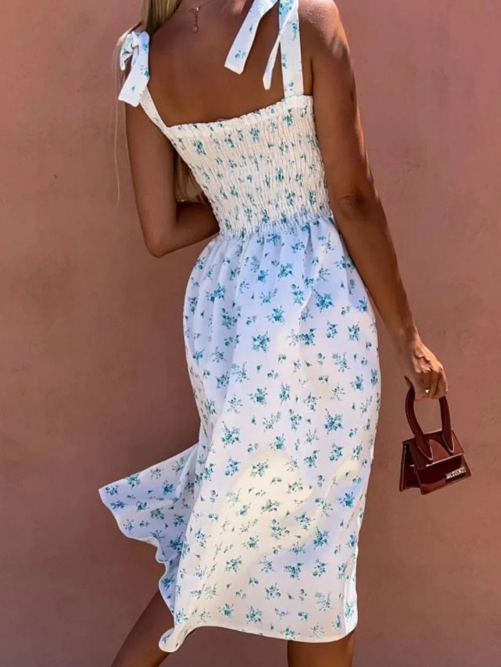 white, blue