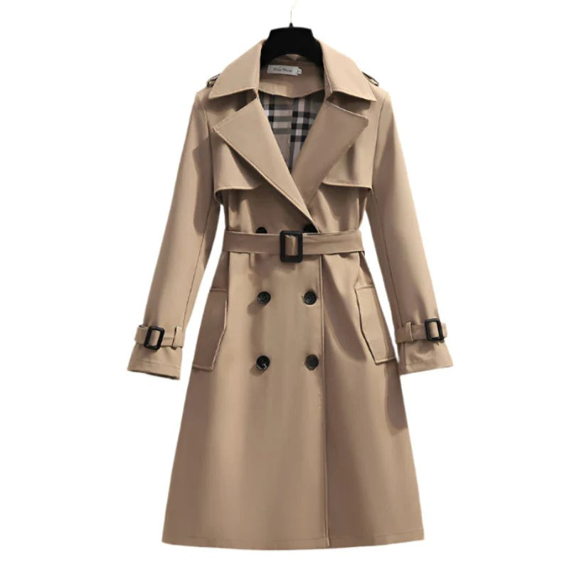 Women’s Mid-Length Double-Breasted Coat