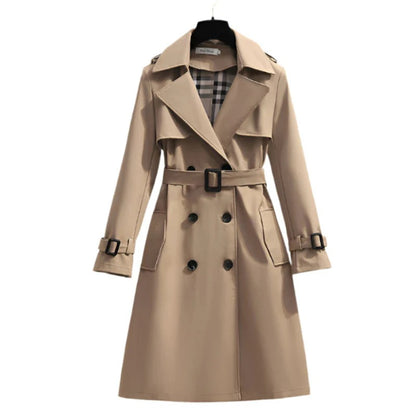 Women’s Mid-Length Double-Breasted Coat