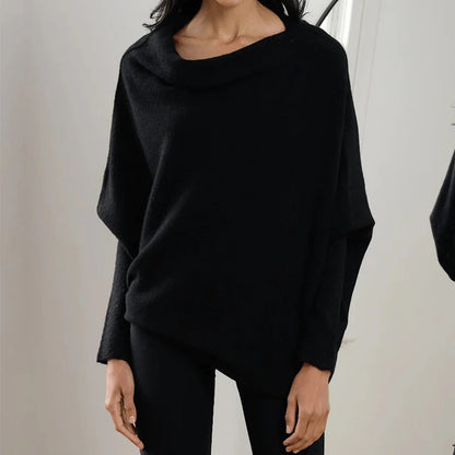 Women’s One Shoulder Winter Pullover