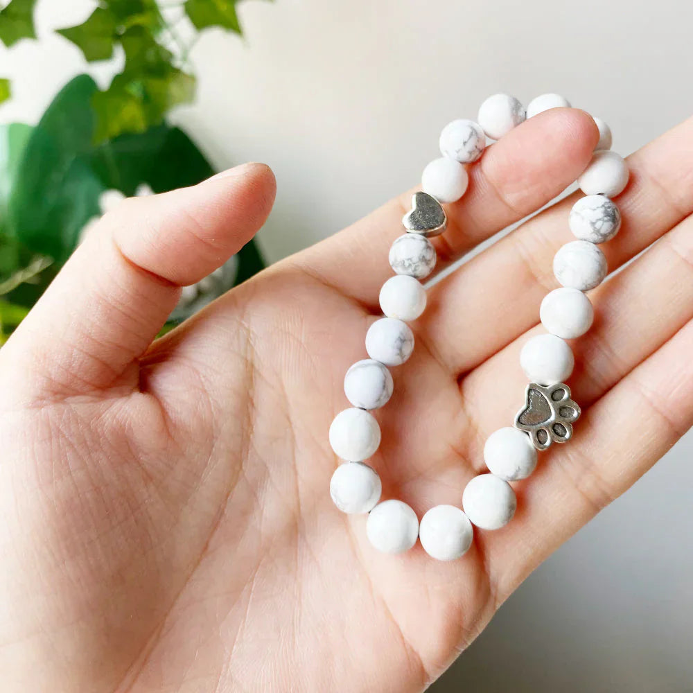 Women’s Bracelet with Paw and Heart Charms 2
