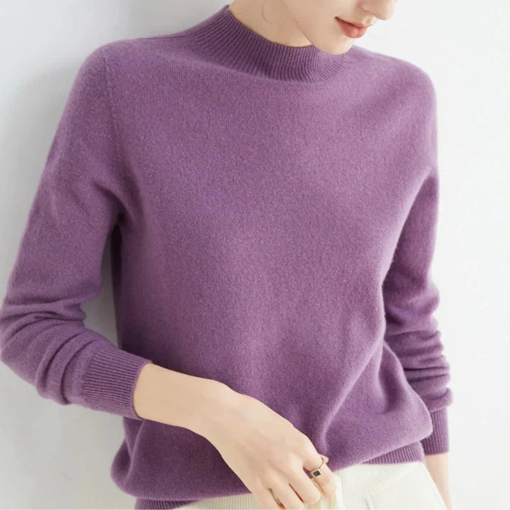 Women’s Cashmere Soft Sweater Everyday Styling 11