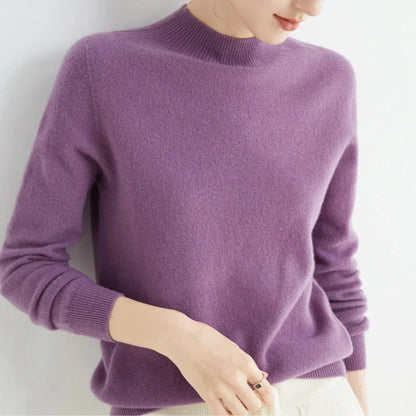 Women’s Cashmere Soft Sweater Everyday Styling 11