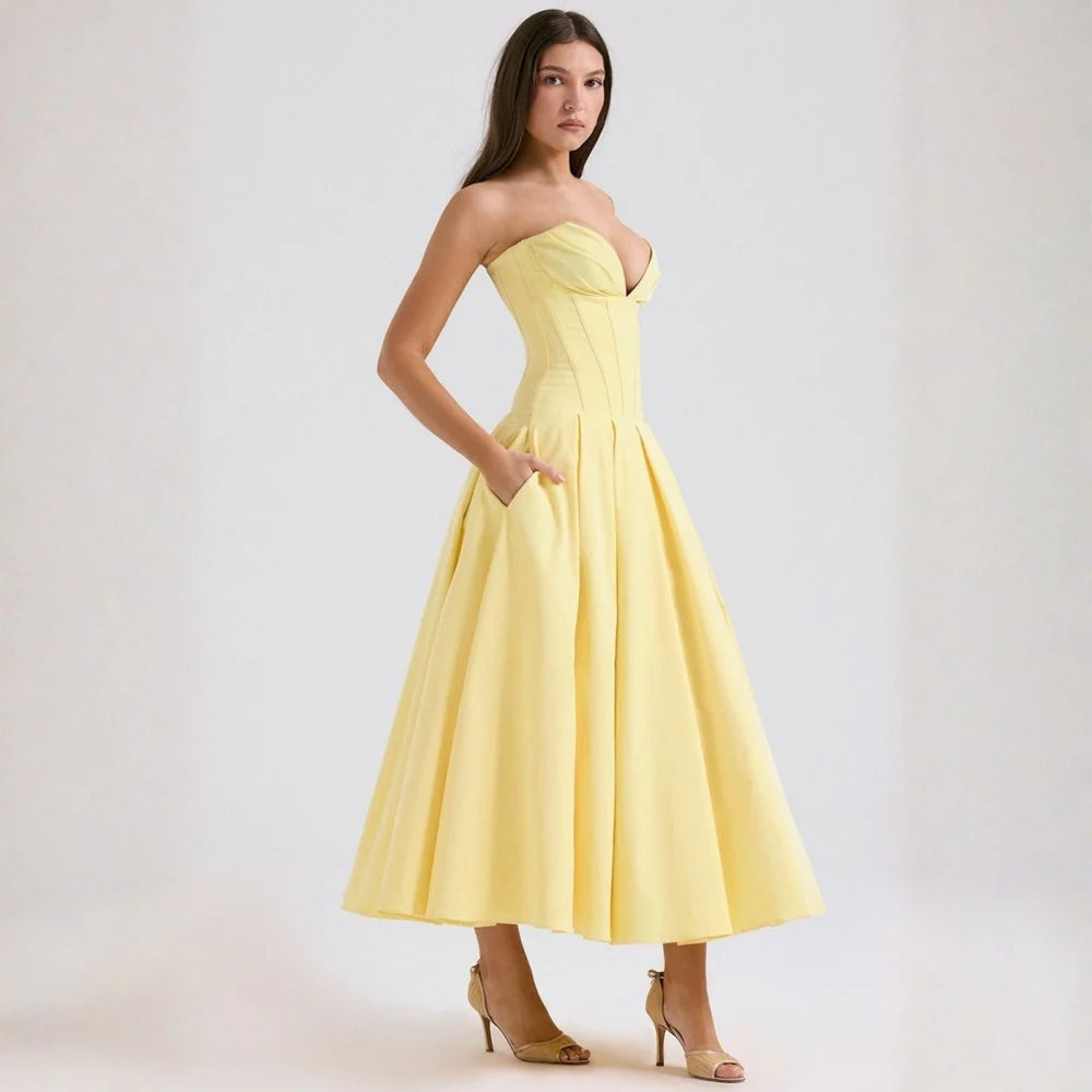 Women's Chemise Sculpted Bodice Dress 13