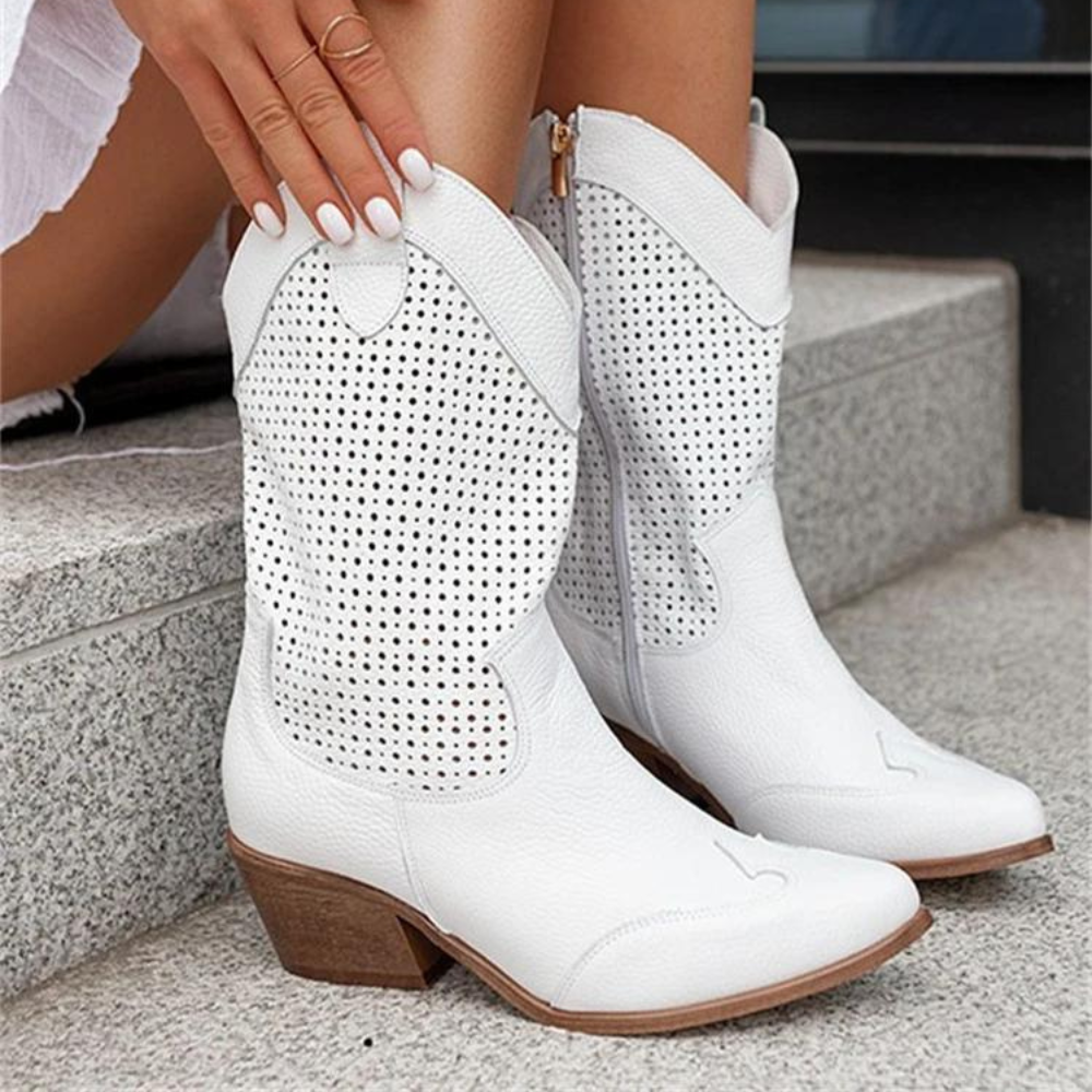 Women's Cowboy Boots Ankle Cowgirl | Western Boots 2