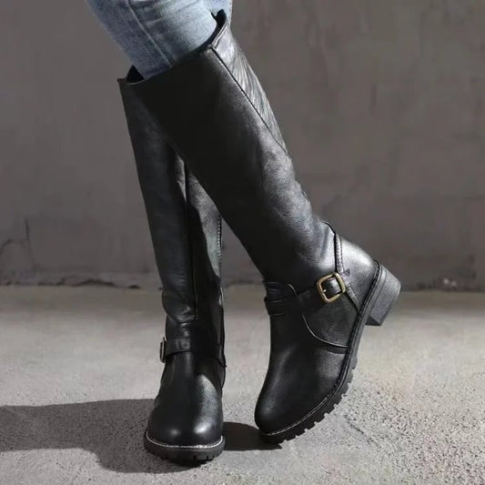Women's Cowboy Boots Knee-High | Orthopedic Boots 1