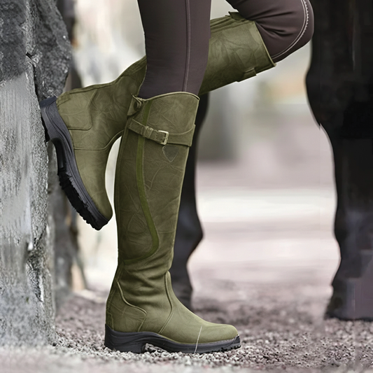 Women's Cowboy Boots Knee High Non Slip | Equestrian Boots 1