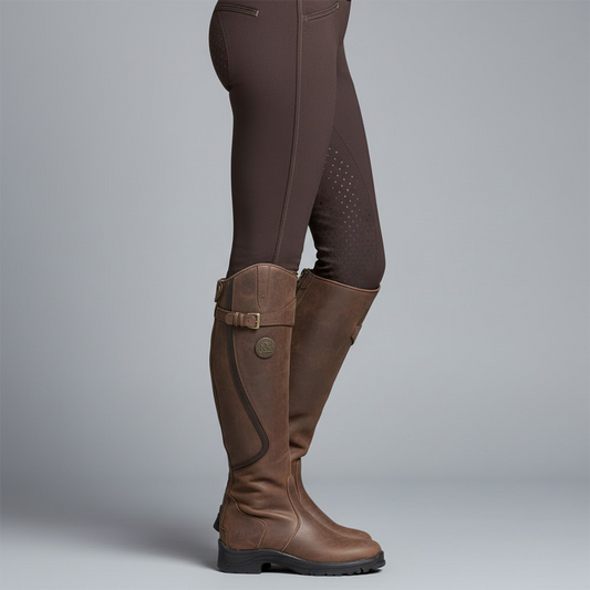 Women's Cowboy Boots Orthopedic Equestrian | Riding Boots - Image 1