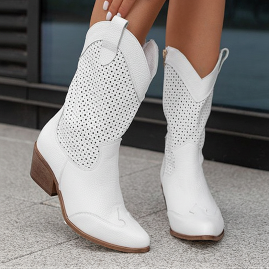 Women's Cowboy Boots Western Block Heel | Fashion Boots 1