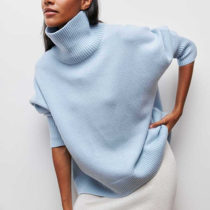 Women's Long Sleeve Turtleneck Sweater