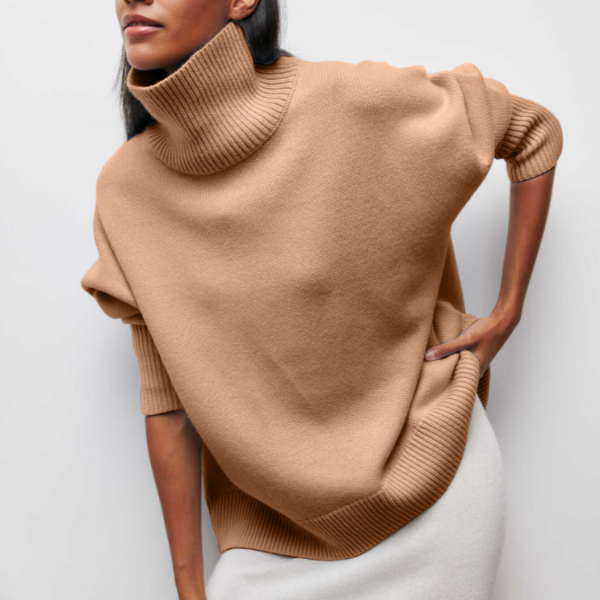 Women's Long Sleeve Turtleneck Sweater