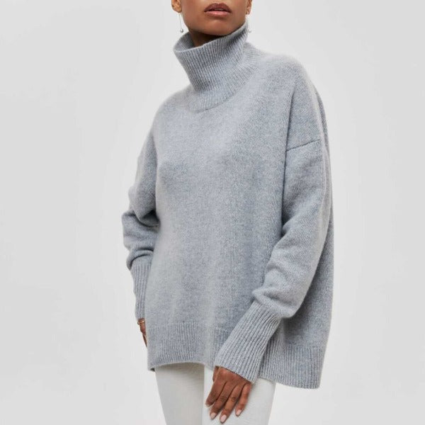 Women's Long Sleeve Turtleneck Sweater