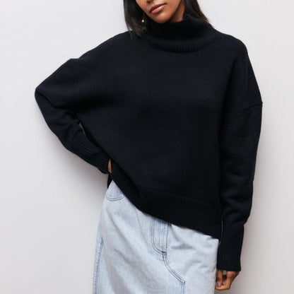 Women's Long Sleeve Turtleneck Sweater